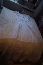 платье в пол белое Сабра-44/46-800