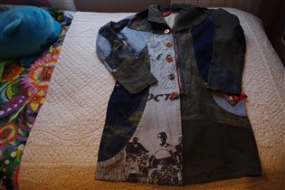 джинсове пальто 44-800