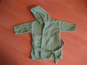 Халат махровый с китом, 94-104см, 300р