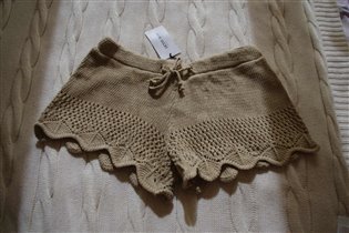 Денни роуз-шорты вязаные-м-900