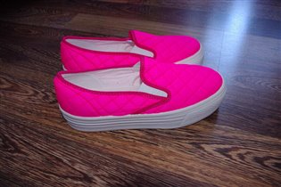 Слиперы на высокой подошве-38-1500