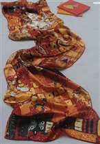 Шелковый шарф Климт 925 руб