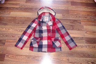 134-куртка шерстяная в клетку майораль-600