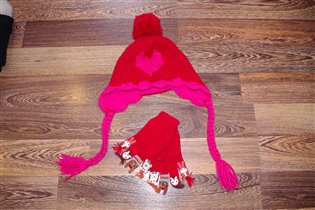 крутой красный комплект-350