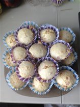 Сырно-ветчинные маффины