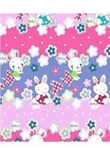 54983  Покрывало Кот Барбарис Зайки 110х140см, вел