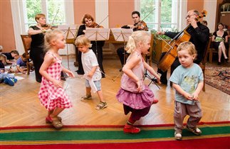 Концерт для малышей артистов Национального филармонического оркестра России В. Спивакова