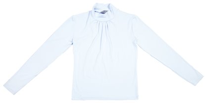 Водолазка д/д белая, вискоза