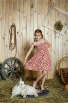 Доченька - красавица Кристинка