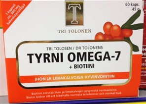 5/1 Tri tolonen Tyrni Omega 7 + Biotiini 60 капсул
