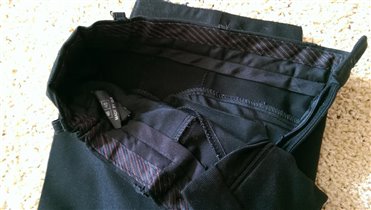брюки черные р-р 128 вид изнустри