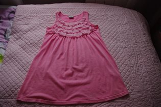 платьице трикотажное-110-100