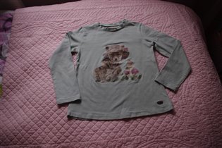 кофточка с лисенком майораль-128-250