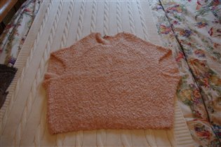 классная букле безрукавка 44/48 Италия-2200