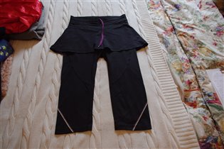 капри спорт с юбочкой-44-600