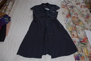 Карамелло супер платье темно синее-44-3500