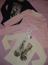 кофточки новые р.122 