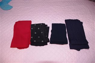 эластичные плотные колготки набор №4-134-200