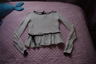 Папиил кофточка для школы-128-150