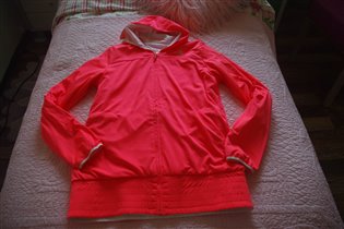 двухстороняя мастерка ветровка Адидас-44/46-800
