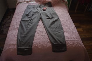 карамелло серые брюки 7/8-46-2000