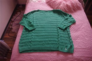 Сальса мятный джемпер-46-800