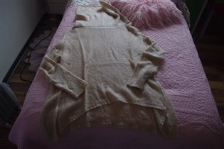 свитер цвета топленого молока Италия-46-800