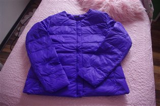 лёгкий тоненький пуховичок красивый цвет-м-1200