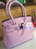 крутейшая сумка из неопрена Италия-пудровая-4700