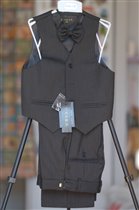 Комплект брюки+жилет+бабочка рост 128. 400 руб. 