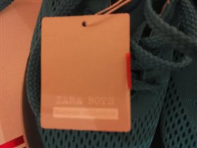 Новые кроссовки ZARA boy р. 37 
