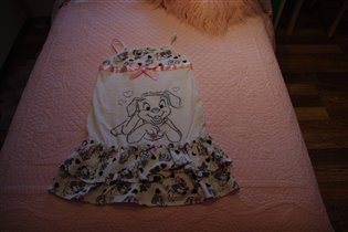 Руба Куори платье с собачкой-122-400