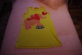 Агата де ля прада платье трикот с о слоном-128-300