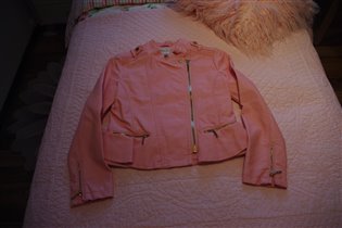 140-курточка майораль экокожа  стильная !!!-2200