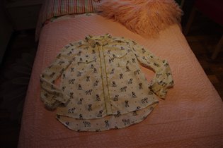 классная с собачками блузочка майораль-140-400