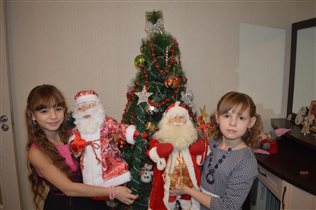 У каждой свой Дед Мороз)