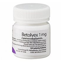 99999/3-3Betolvex Витамин B12 1mg, 100шт