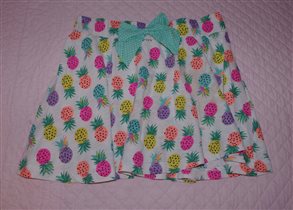 милая трикотажная юбочка-128-200