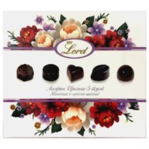 Шоколадные конфеты с начинками 'Цветы'
