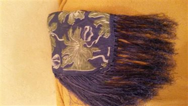 синий с зленым