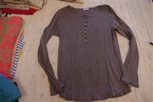 Серая на пуговках ойшо-м-300