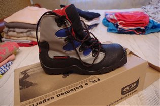 лыжные ботинки Саломон-35-900