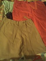 бриджи (проданы) и юбка-шорты 122-128
