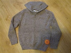 Хлопковый свитер для мальчика 8-10 лет