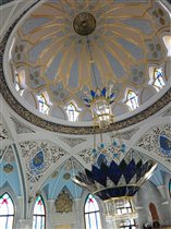 Центральная люстра в мечети Кул Шариф