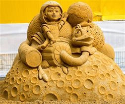 Песочные герои Канала Disney в Коломенском