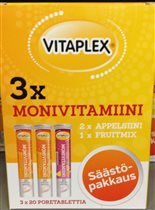 999995 Vitaplex Monivitamiini 3*20таб
