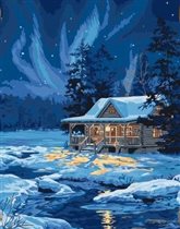 'Зимняя ночь': GX7415 (40x50)