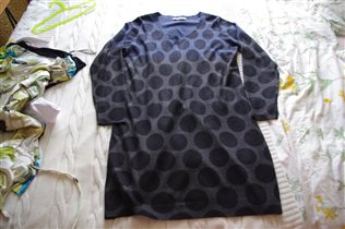 удлиненный свитер-48-450