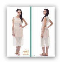 Платье миражи 12 молочно-оранжевый